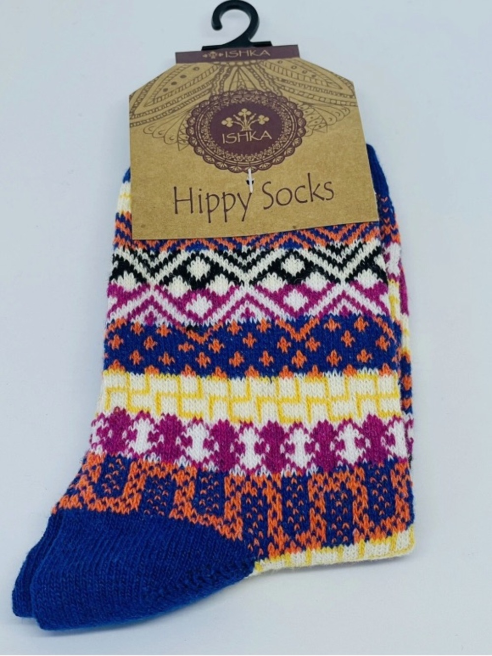 Ishka Hippy Socks - Multicolor Patterned Men's Socks
